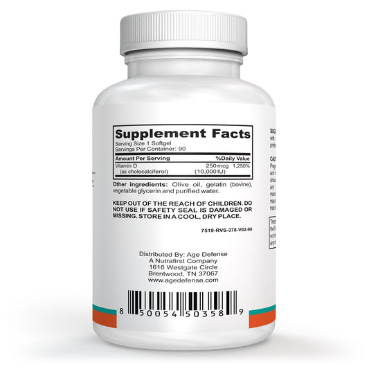 Vitamin D3 10,000 IU