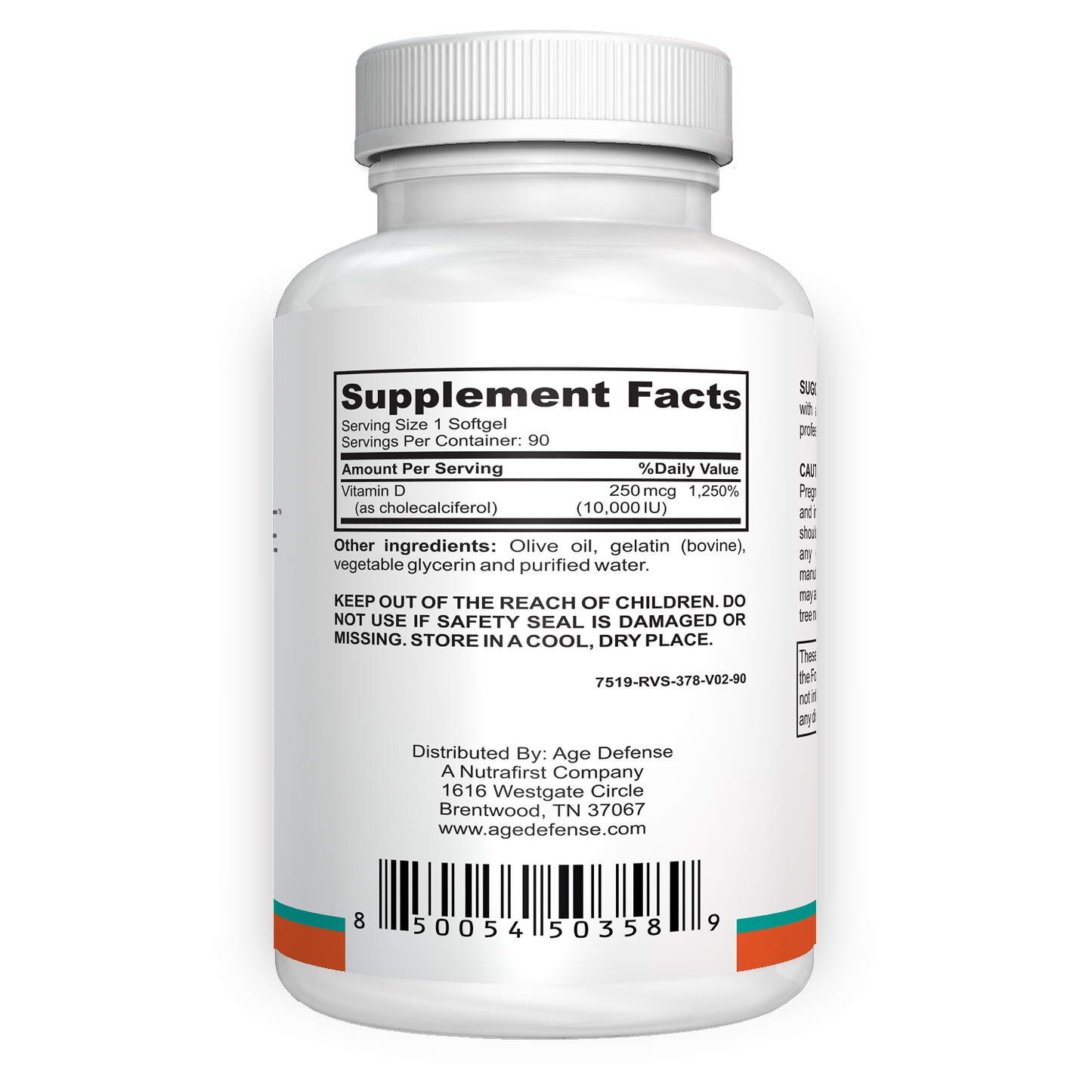Vitamin D3 10,000 IU