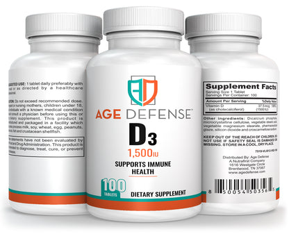 Vitamin D3 1,500 IU