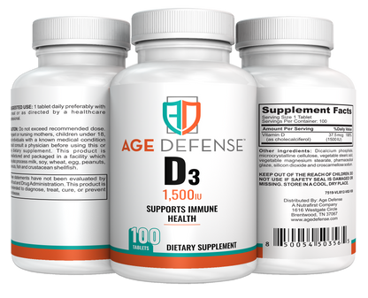 Vitamin D3 1,500 IU