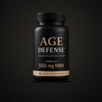 Front of the Age Defense bottle, 30 capsules
